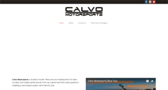 Desktop Screenshot of calvomotorsports.com